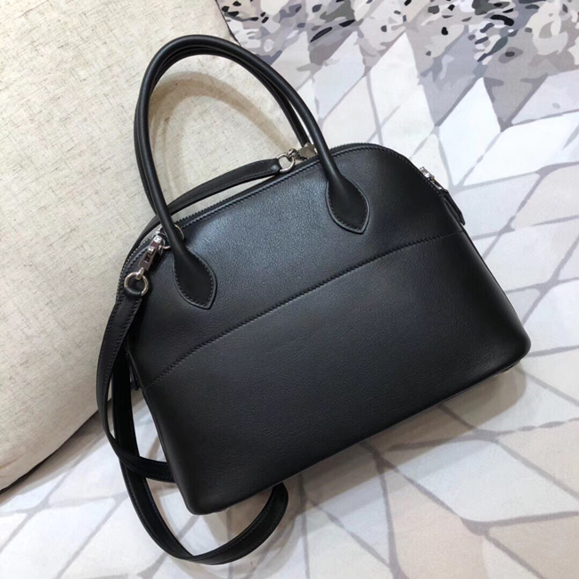 エルメス ボリード31 ブラック スイフト シルバー金具