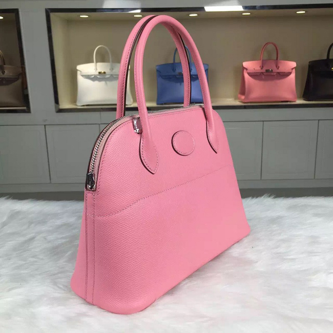 エルメス ボリード31 ローズコンフェッティ エプソン シルバー金具