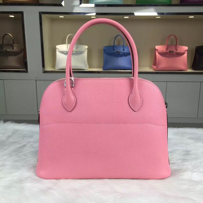 エルメス ボリード31 ローズコンフェッティ エプソン シルバー金具
