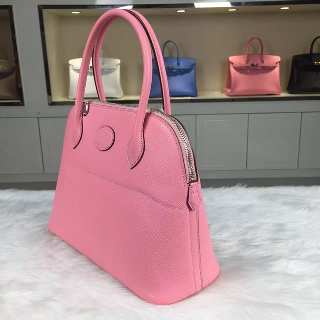 エルメス ボリード31 ローズコンフェッティ エプソン シルバー金具
