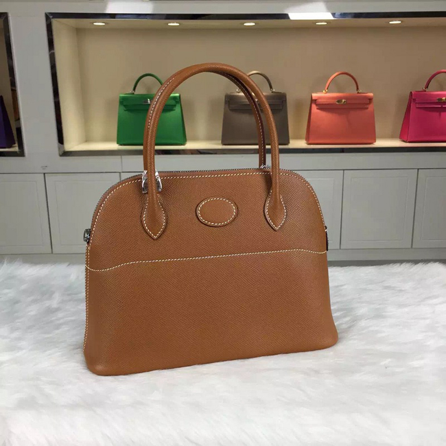 エルメス ボリード31 ゴールド エプソン シルバー金具
