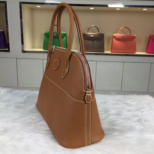 エルメス ボリード31 ゴールド エプソン シルバー金具