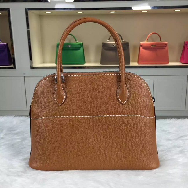 エルメス ボリード31 ゴールド エプソン シルバー金具