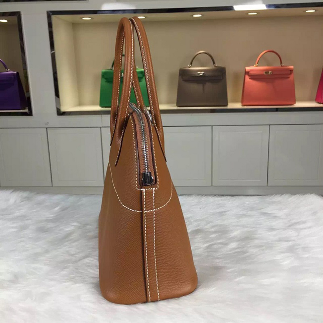 エルメス ボリード31 ゴールド エプソン シルバー金具