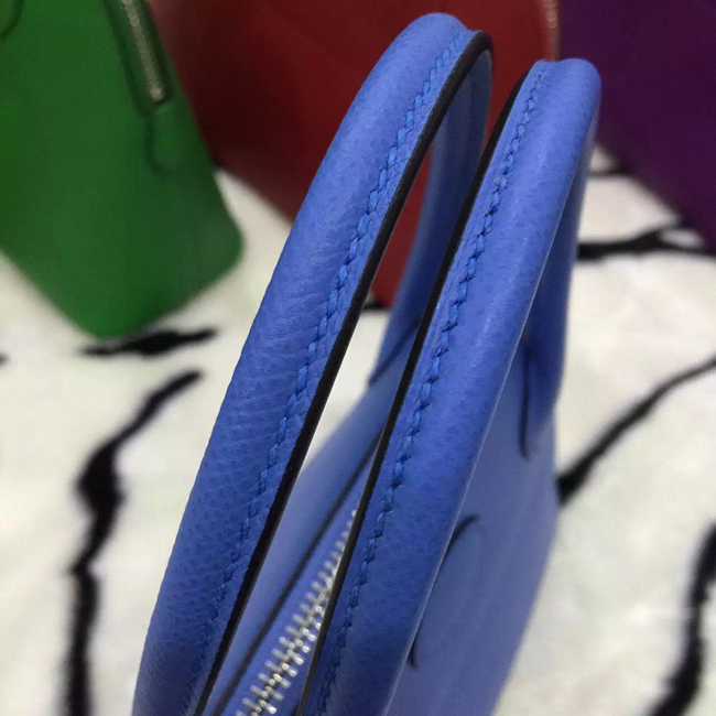 エルメス ボリード27 ミコノス ヴォーエプソン シルバー金具