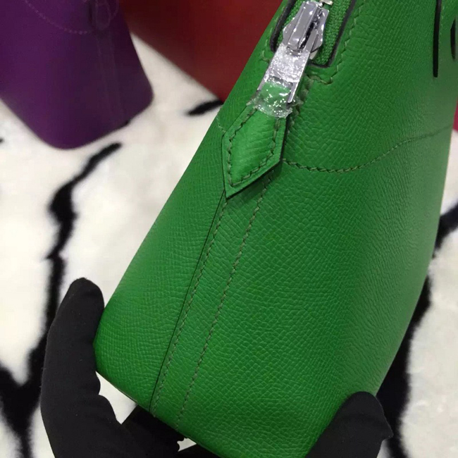 エルメス ボリード27 バンブー ヴォーエプソン シルバー金具