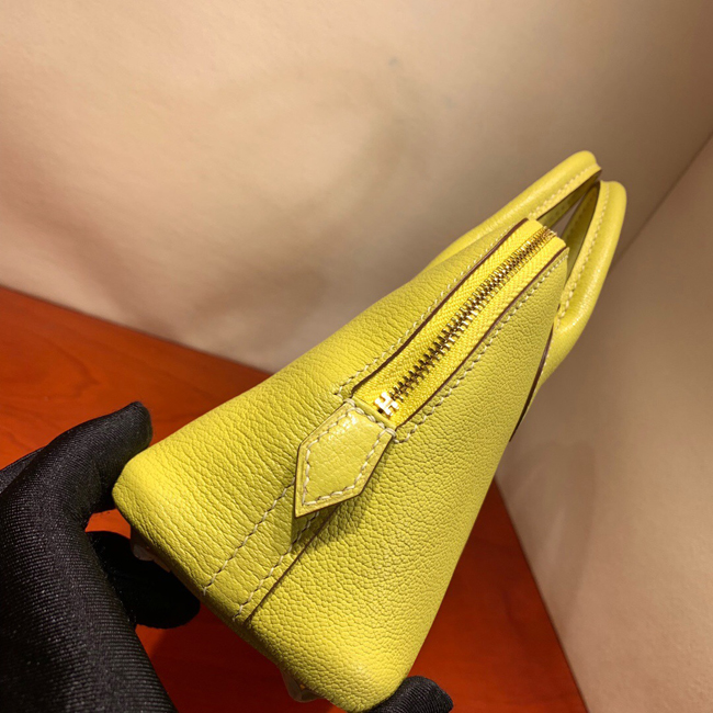 エルメス ボリード1923 18cm シェーブル スフレ ゴールド金具