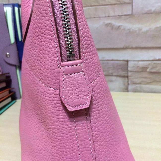 エルメス ボリード37 ローズコンフェッティ トリヨン シルバー金具