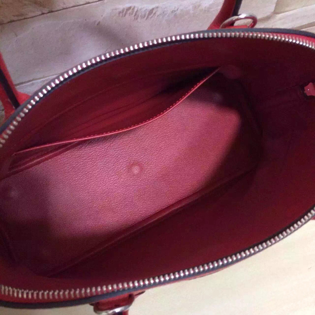 エルメス ボリード37 ルビー トリヨン シルバー金具