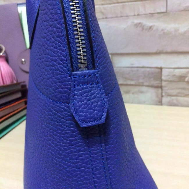 エルメス ボリード37 ミコノス トリヨン シルバー金具