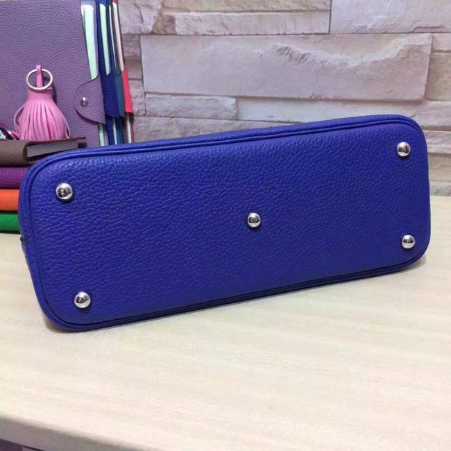 エルメス ボリード37 ミコノス トリヨン シルバー金具