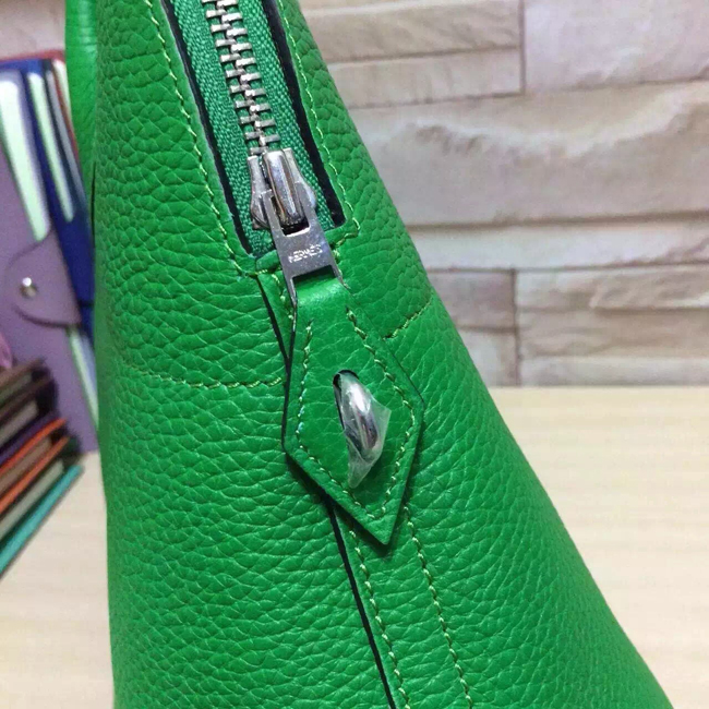 エルメス ボリード37 バンブー トリヨン シルバー金具