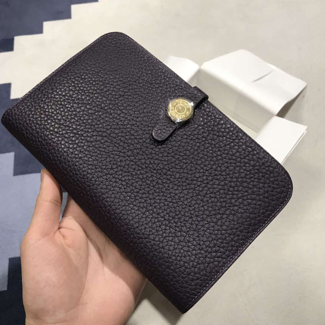 エルメス ドゴンGM レザン トゴ ゴールド金具