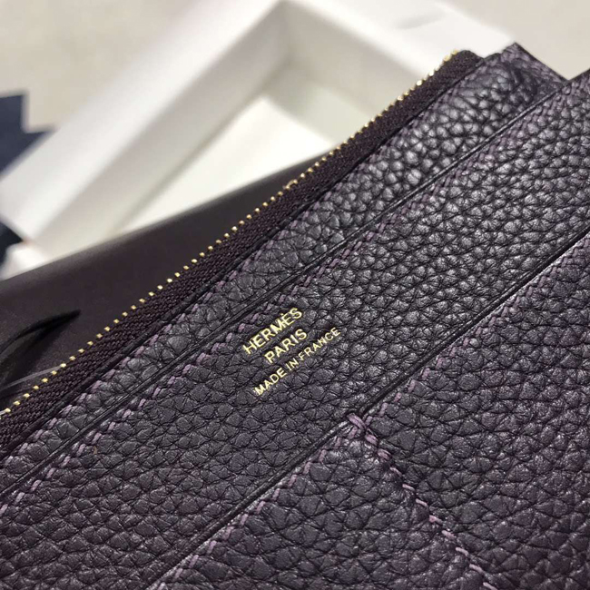 エルメス ドゴンGM レザン トゴ ゴールド金具