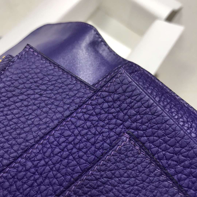 エルメス ドゴンGM クロッカス トゴ ゴールド金具