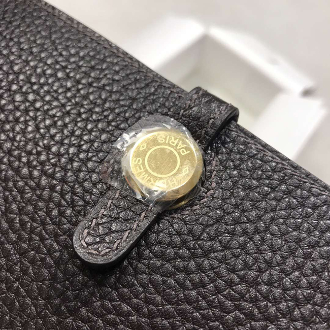 エルメス ドゴンGM エベーヌ トゴ ゴールド金具