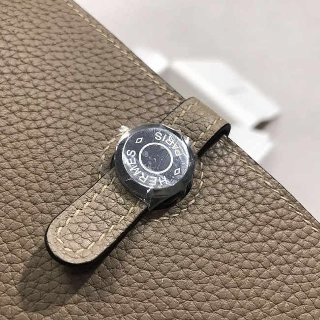 エルメス ドゴンGM トゥルティエールグレー トゴ シルバー金具