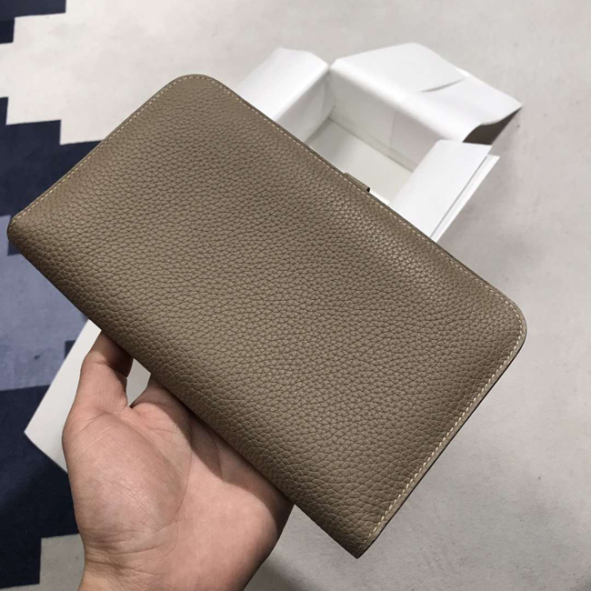 エルメス ドゴンGM トゥルティエールグレー トゴ シルバー金具