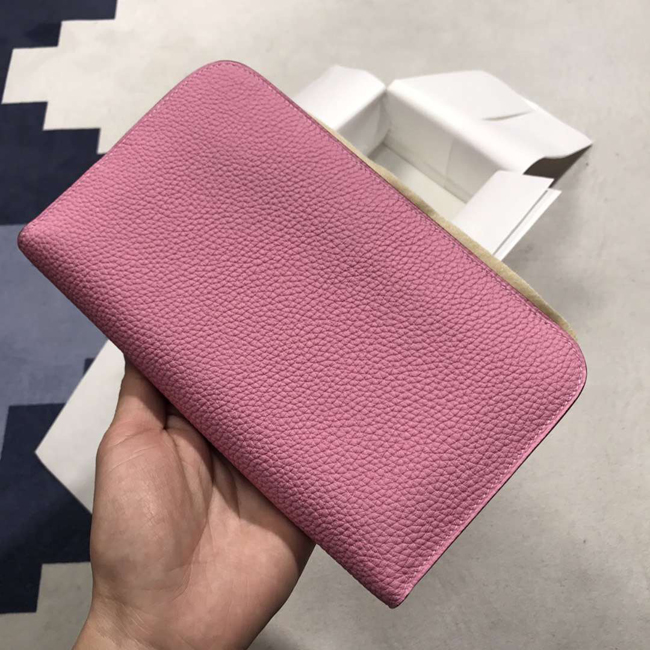 エルメス ドゴンGM ピンク トゴ ゴールド金具