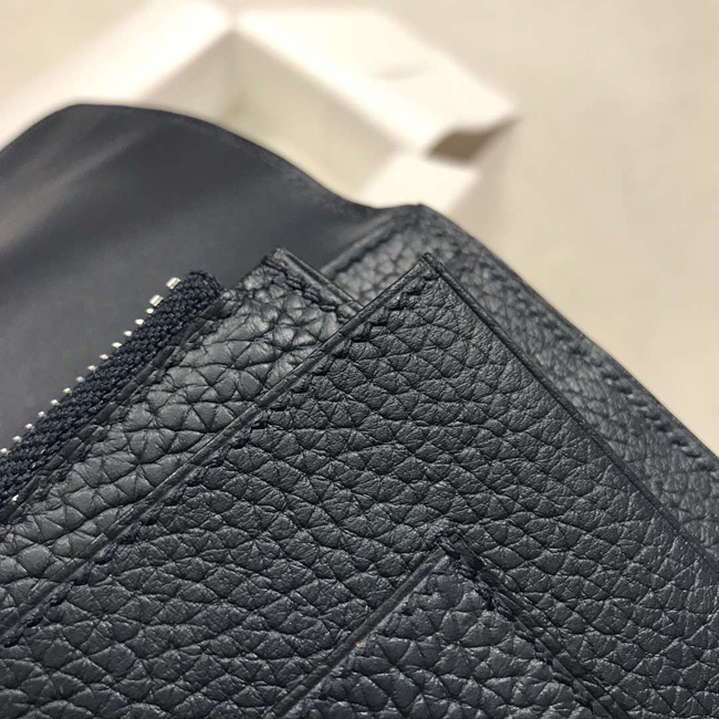 エルメス ドゴンGM ブルーニュイ トゴ シルバー金具