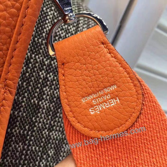 エルメス エブリン エヴリン3 33/GM オレンジ トリヨン シルバー金具