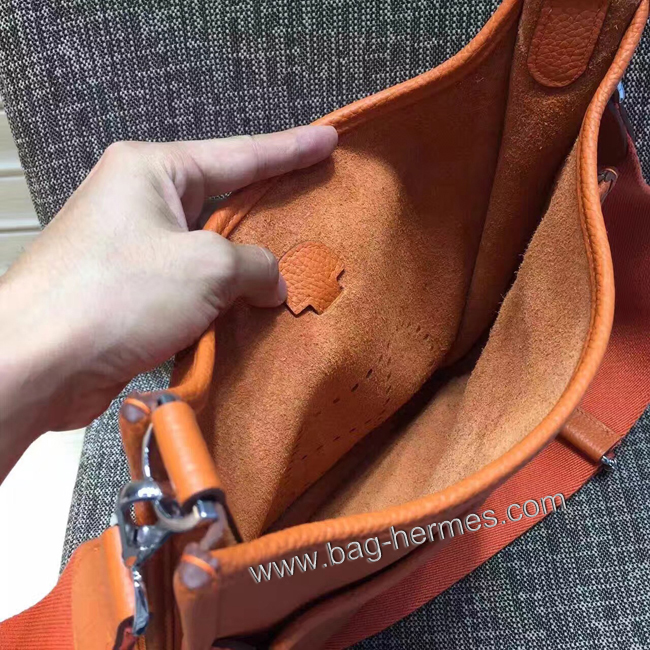 エルメス エブリン エヴリン3 33/GM オレンジ トリヨン シルバー金具