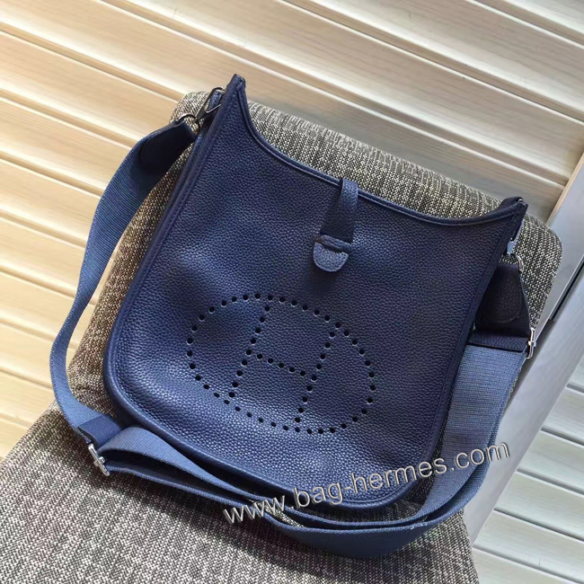 エルメス エブリン エヴリン3 33/GM ネイビー トリヨン シルバー金具