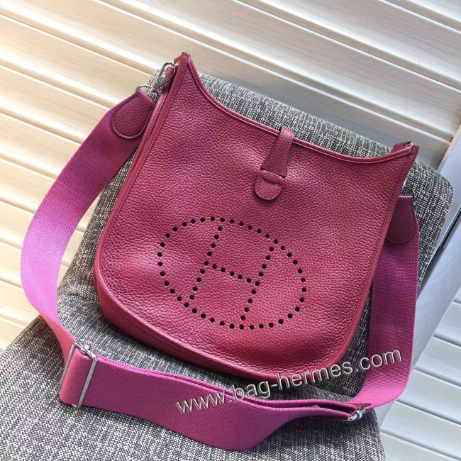 エルメス エブリン エヴリン3 33/GM ワインレッド トリヨン シルバー金具