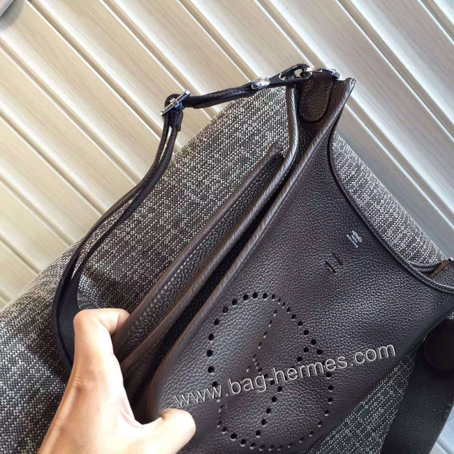 エルメス エブリン エヴリン3 33/GM カフェ トリヨン シルバー金具