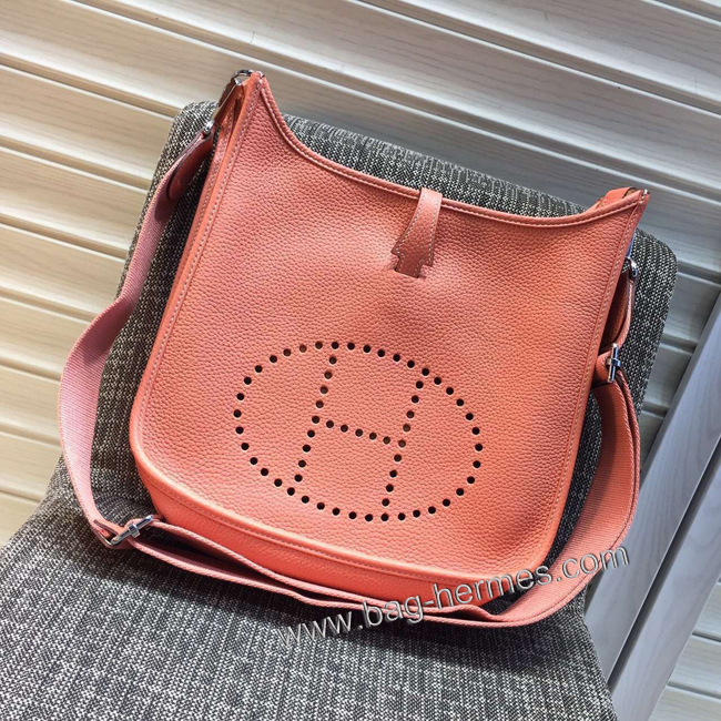 エルメス エブリン エヴリン3 33/GM フラミンゴ トリヨン シルバー金具