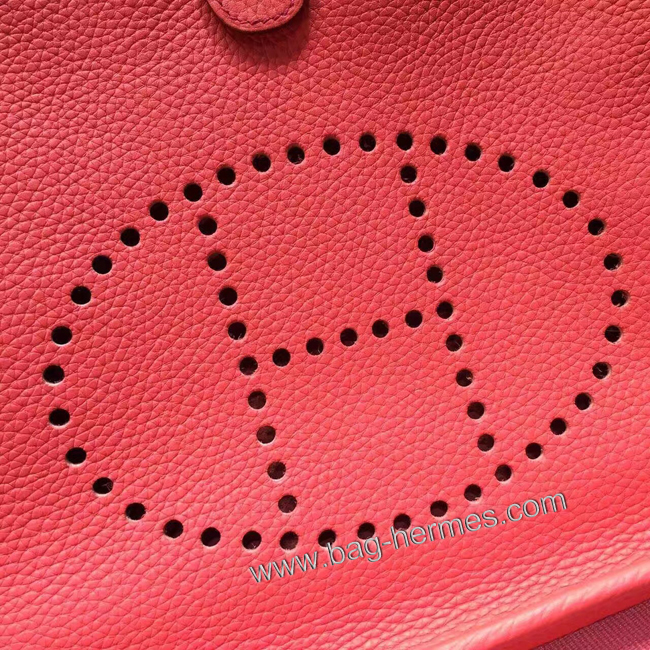 エルメス エブリン エヴリン3 29/PM レッド トリヨン シルバー金具