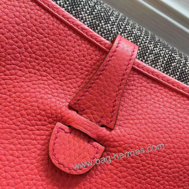 エルメス エブリン エヴリン3 29/PM レッド トリヨン シルバー金具