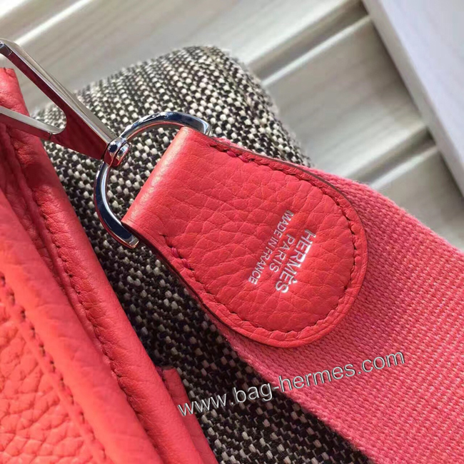 エルメス エブリン エヴリン3 29/PM レッド トリヨン シルバー金具