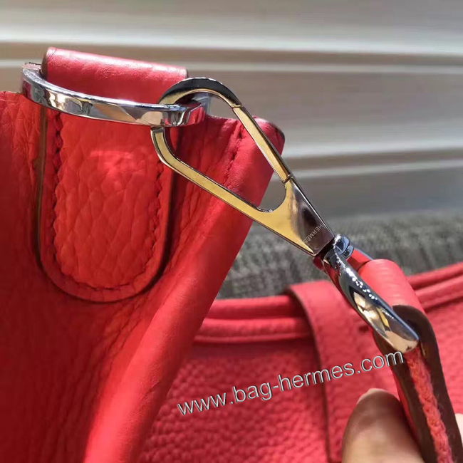 エルメス エブリン エヴリン3 29/PM レッド トリヨン シルバー金具