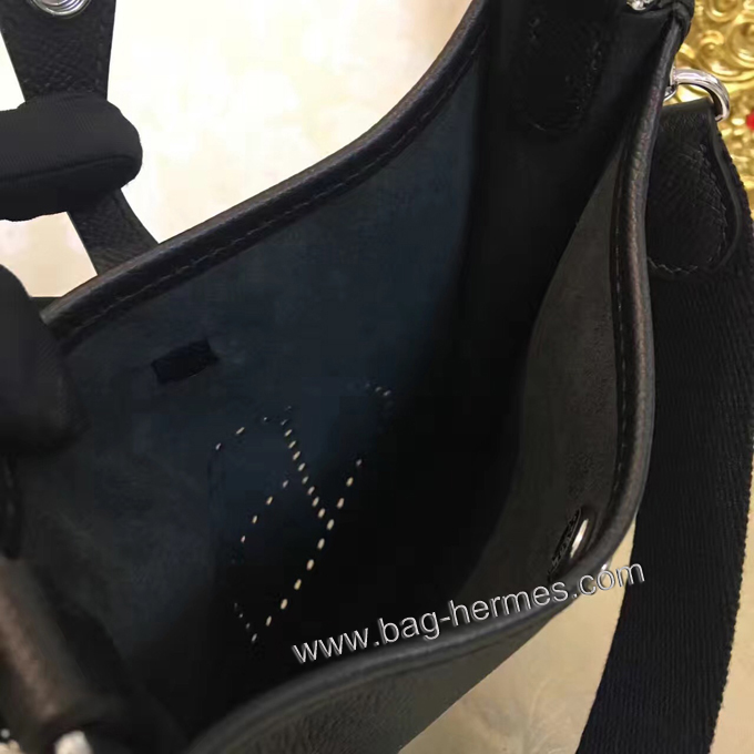 エルメス エブリン エヴリン 16 TPM ブラック エプソン シルバー金具