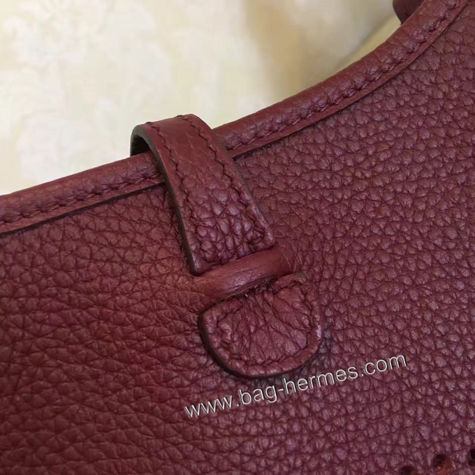 エルメス エブリン エヴリン 16 TPM ワインレッド トリヨン シルバー金具
