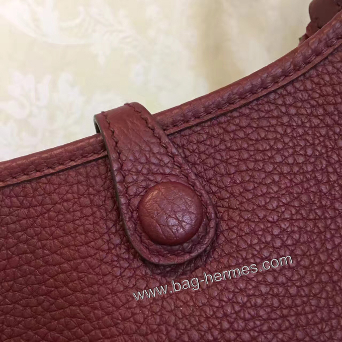エルメス エブリン エヴリン 16 TPM ワインレッド トリヨン シルバー金具