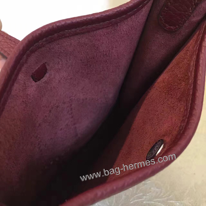 エルメス エブリン エヴリン 16 TPM ワインレッド トリヨン シルバー金具