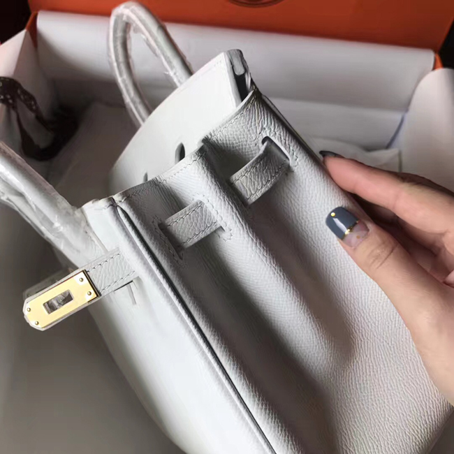 エルメス バーキン25 クレ エプソン ゴールド金具