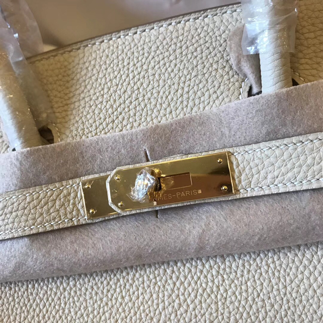 エルメス バーキン25 クレ トゴ ゴールド金具
