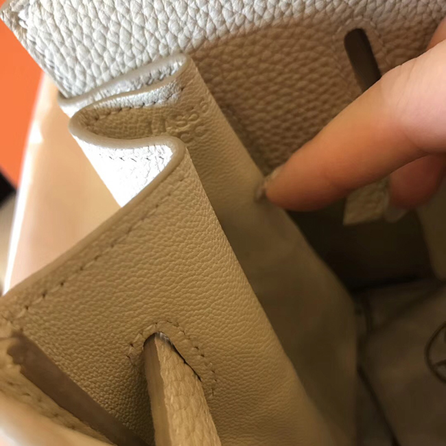 エルメス バーキン25 クレ トゴ ゴールド金具