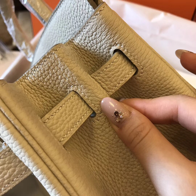 エルメス バーキン25 クレ トゴ ゴールド金具