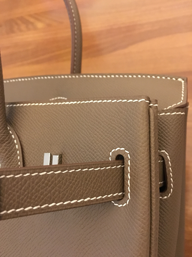 エルメス バーキン30 エトゥープ エプソン シルバー金具