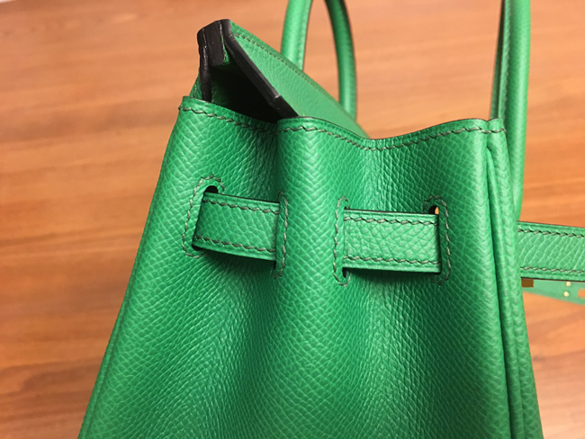 エルメス バーキン25 バンブー エプソン ゴールド金具