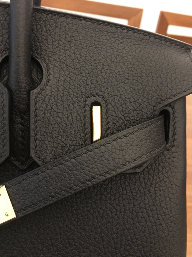 エルメス バーキン30 ブラック トゴ ゴールド金具