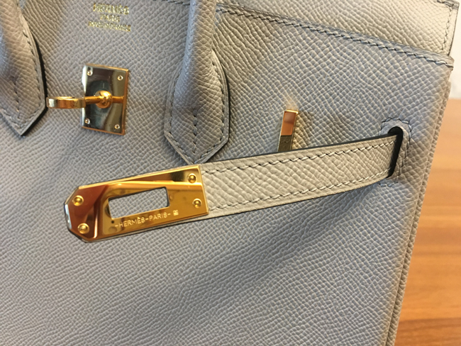 エルメス バーキン25 グリムエット エプソン ゴールド金具