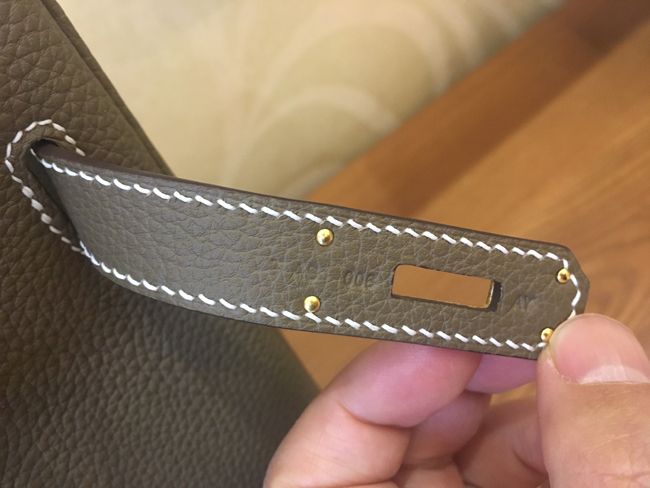 エルメス バーキン30 エトゥープ トリヨン ゴールド金具