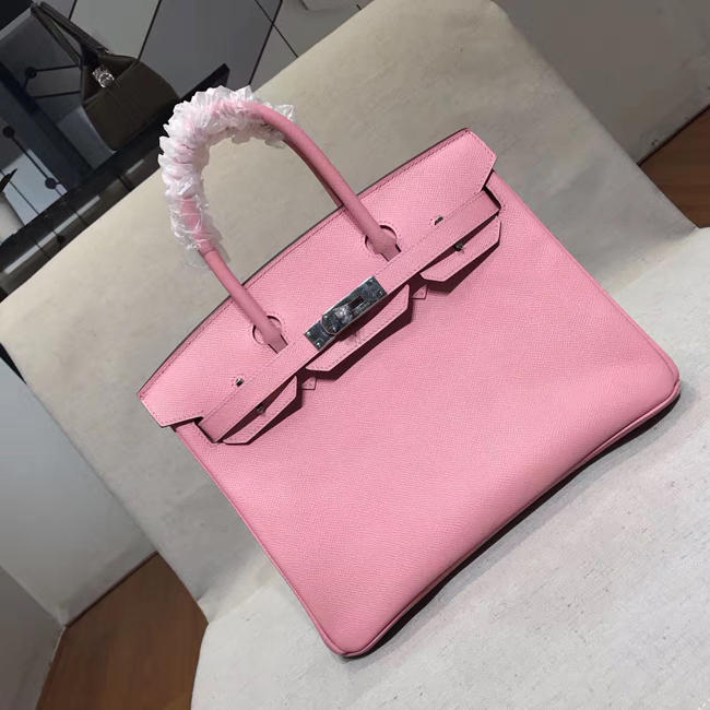 エルメス バーキン30 ピンク エプソン シルバー金具