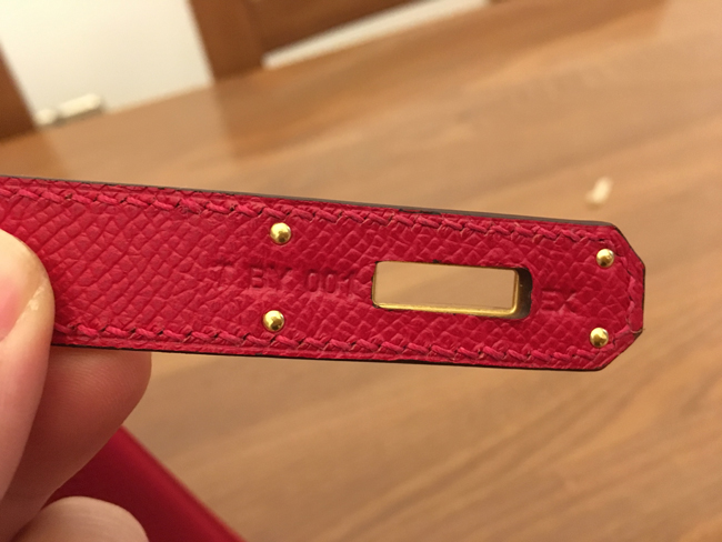 エルメス バーキン30 ルビー エプソン ゴールド金具