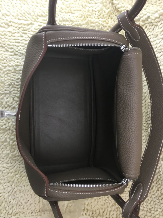 エルメス リンディ30 エトゥープ トリヨン シルバー金具